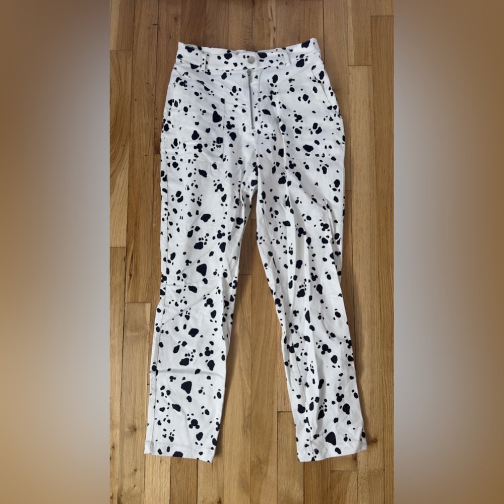 Limited Edition Eggie Loves Disney Collection Oh Girl Pant in Dalmatian in Small